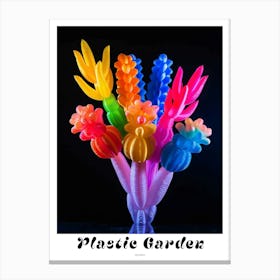 Bright Inflatable Flowers Poster Celosia 2 Canvas Print