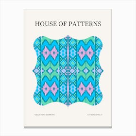 Geometric Pattern Poster 27 Canvas Print