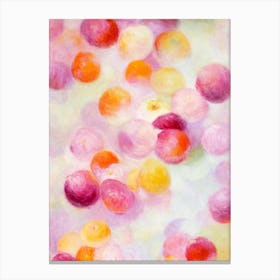 Mulberry Painting Fruit Canvas Print