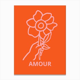 Amour Canvas Print