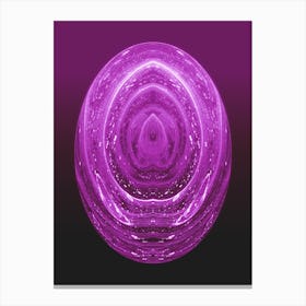  Spiritual Digital Crystal Lilac Canvas Print