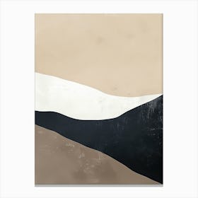 Soothing Hues Minimalist Style Canvas Print