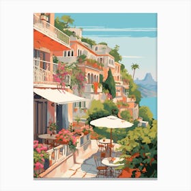 Antalya Turkey 2 Illustration Canvas Print