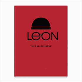Leon Film Minimalist Canvas Print