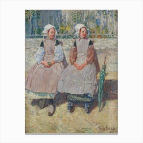 In The Sunlight, Frederick Childe Hassam Canvas Print