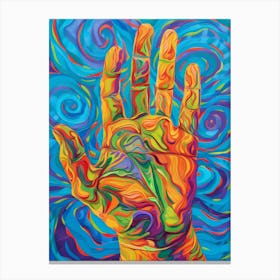 Hand Painting Canvas Print