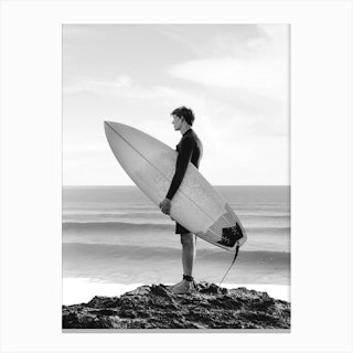 Chanel Surfboard 3 Canvas Print by Arteve Gallery - Fy