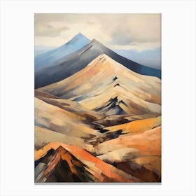 Ben Lawers Scotland Mountain Painting Canvas Print