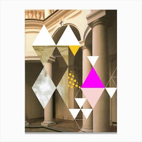 Diamond Barock Dream Pilaster Canvas Print