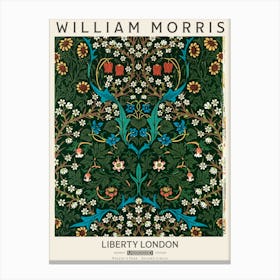 Liberty Print William Morris Tulip Famous Pattern Canvas Print