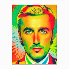 Gigi D'Agostino Colourful Pop Art Canvas Print