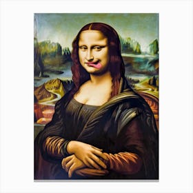 Mona Lisa The World's Most Famous Canvas Print