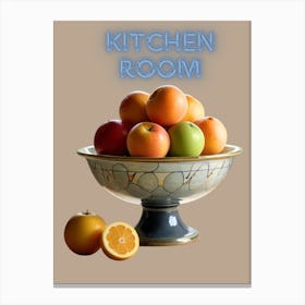 kitchen room Canvas Print