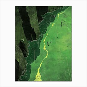 Green River Canvas Print