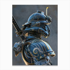 Stormtropper As A Vintagepunk Samurai 05 Canvas Print