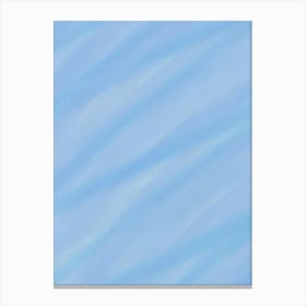 Blue Water Canvas Print