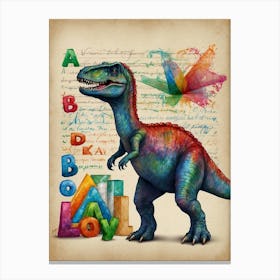 Dinosaur Canvas Print Canvas Print