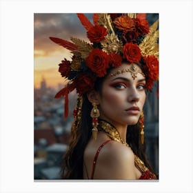 Egyptian Beauty Canvas Print