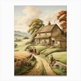 Country Road 8 Canvas Print