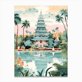 The Silver Pagoda Phnom Penh, Cambodia Canvas Print