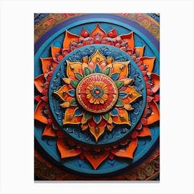 Mandala Canvas Print