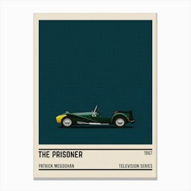 The Prisoner Tv Series Car Canvas Print