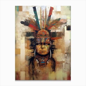 Eternal Visions: Embracing the Colors of Natives Canvas Print