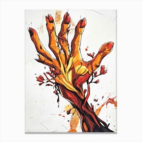 Hand Of The Dead 4 Canvas Print