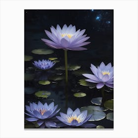 Water Lilies 3 Canvas Print