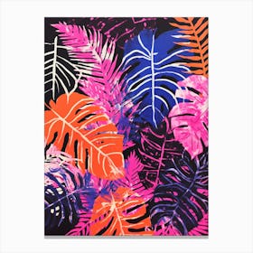 Tropical Leaves Canvas Print