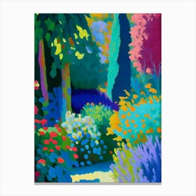 Giverny Gardens, 1, France Abstract Still Life Canvas Print