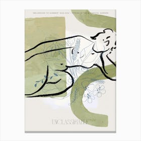 Léger et simple no 44 Canvas Print