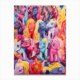 Ponies Canvas Print