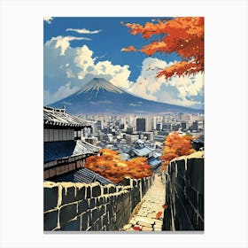 Autumn In Kyoto Canvas Print
