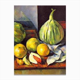 Endive 3 Cezanne Style vegetable Canvas Print