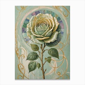 Delicate Rose Canvas Print