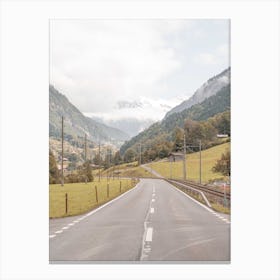 Road To Grindelwald Canvas Print