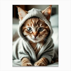 Cute Kitten 2 Canvas Print