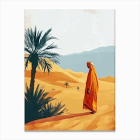 Sahara Desert, Middle East Canvas Print