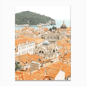 Zadar Rooftops Canvas Print