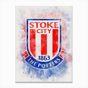 Stoke City 5 Canvas Print