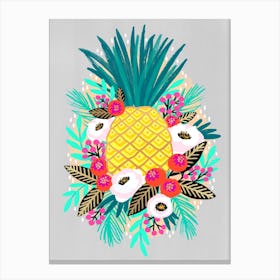 Pineapple Joy Canvas Print