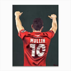 Paul Mullin Wrexham Canvas Print