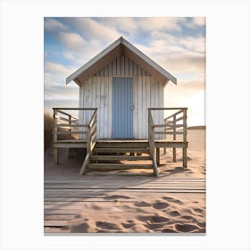 Beach Hut 2 Canvas Print