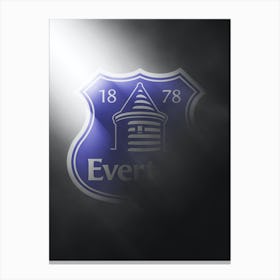 Everton Fc Football Poster Canvas Print