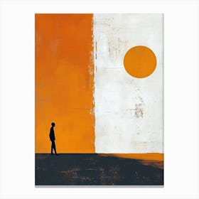 Sun Is Out, Minimalism Canvas Print