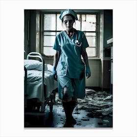 Can't Sleep?...Call The Night Nurse~Reimagined 13 Canvas Print