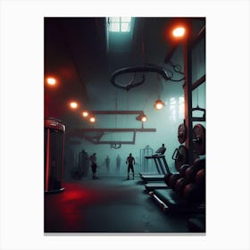 Dark Gym 3 Canvas Print