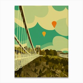 Bristol Clifton Suspension Bridge  Canvas Print