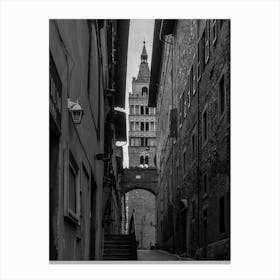 Toscana Architecture   Alley Canvas Print